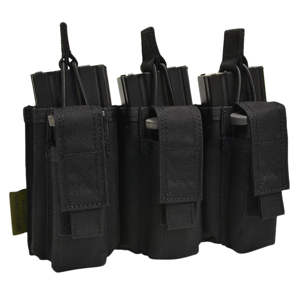 Warrior Assault Systems ライフル&拳銃用マグポーチ M4/9mm トリプル