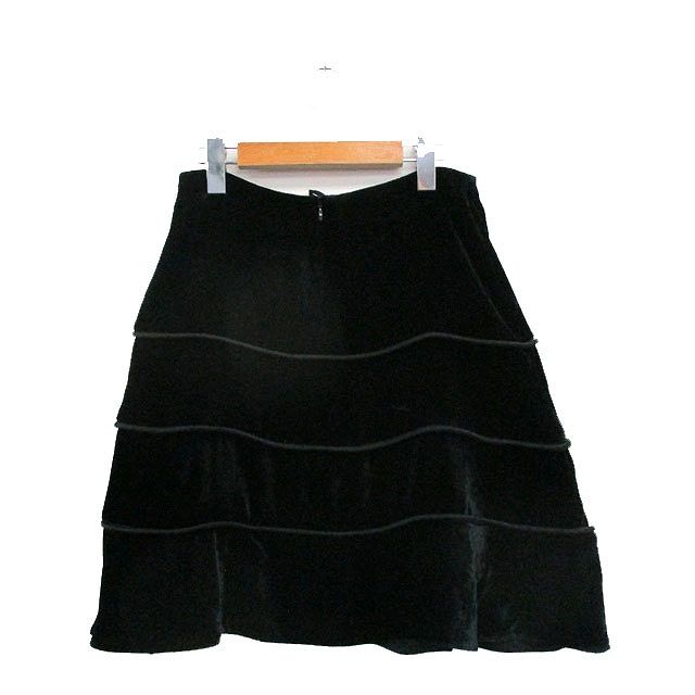 EMPORIO ARMANI ブラックフレアスカート エンポリオアルマーニ EMPORIO ARMANI 国内正規品 フレア