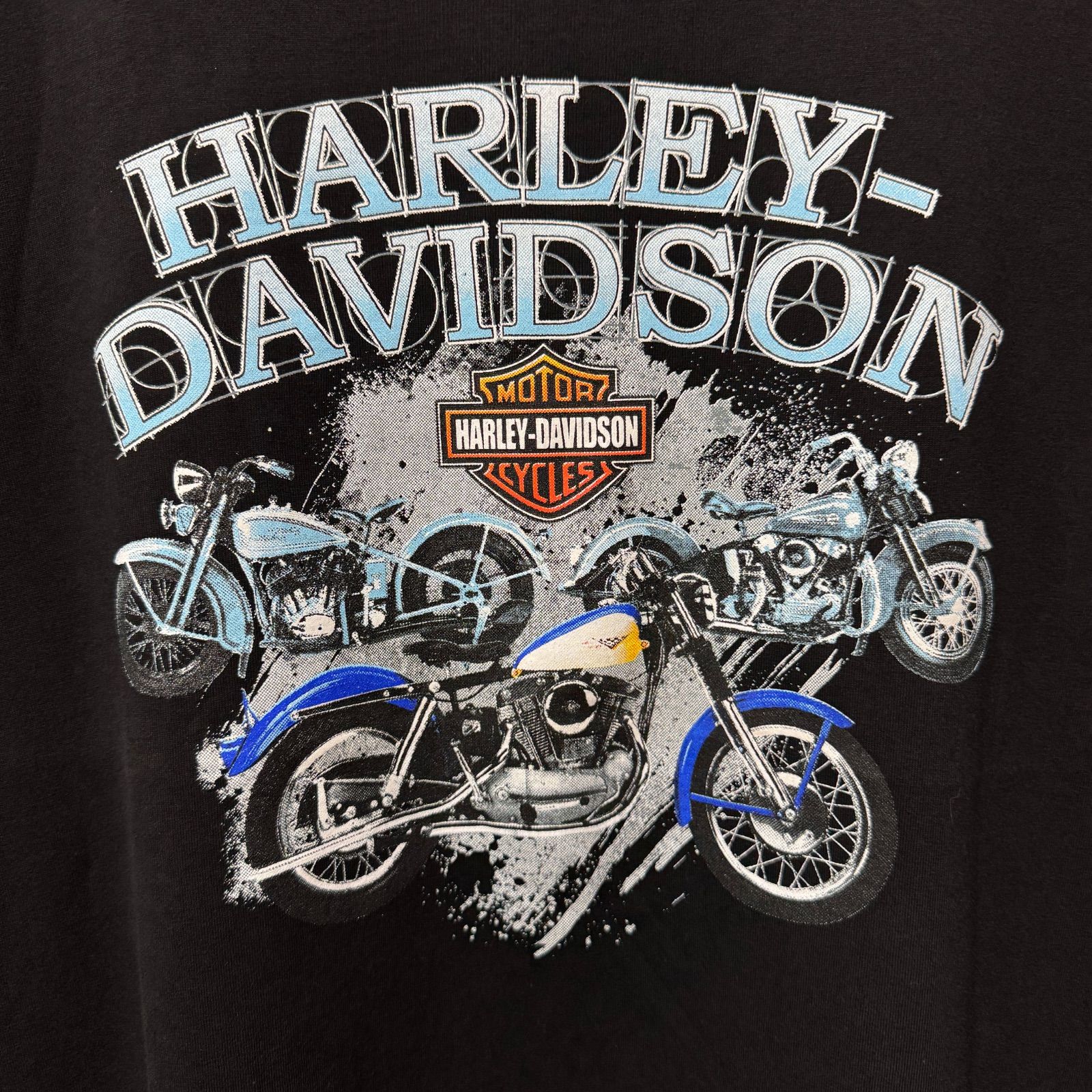 ハーレーダビッドソン Tシャツ XLサイズ ブラック 00s HARLEY