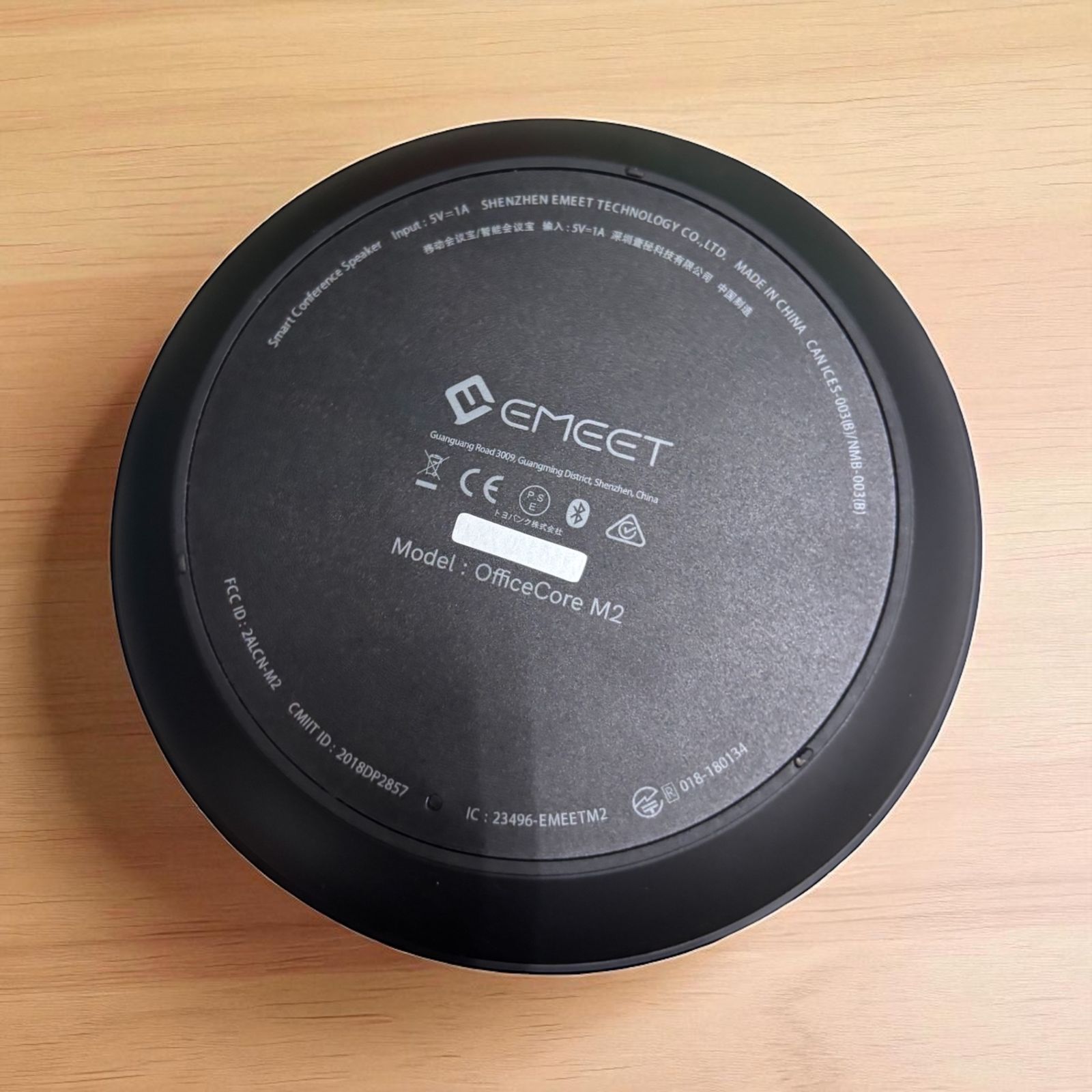 スピーカーフォン eMeet マイクスピーカー ワイヤレススピーカーフォン 