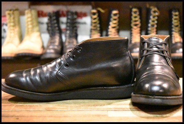 【レア】RED WING SHOES 9196 ポストマン チャッカブーツ 黒 Amazon | [レッドウィング] POSTMAN CHUKKA(ポストマンチャッカ