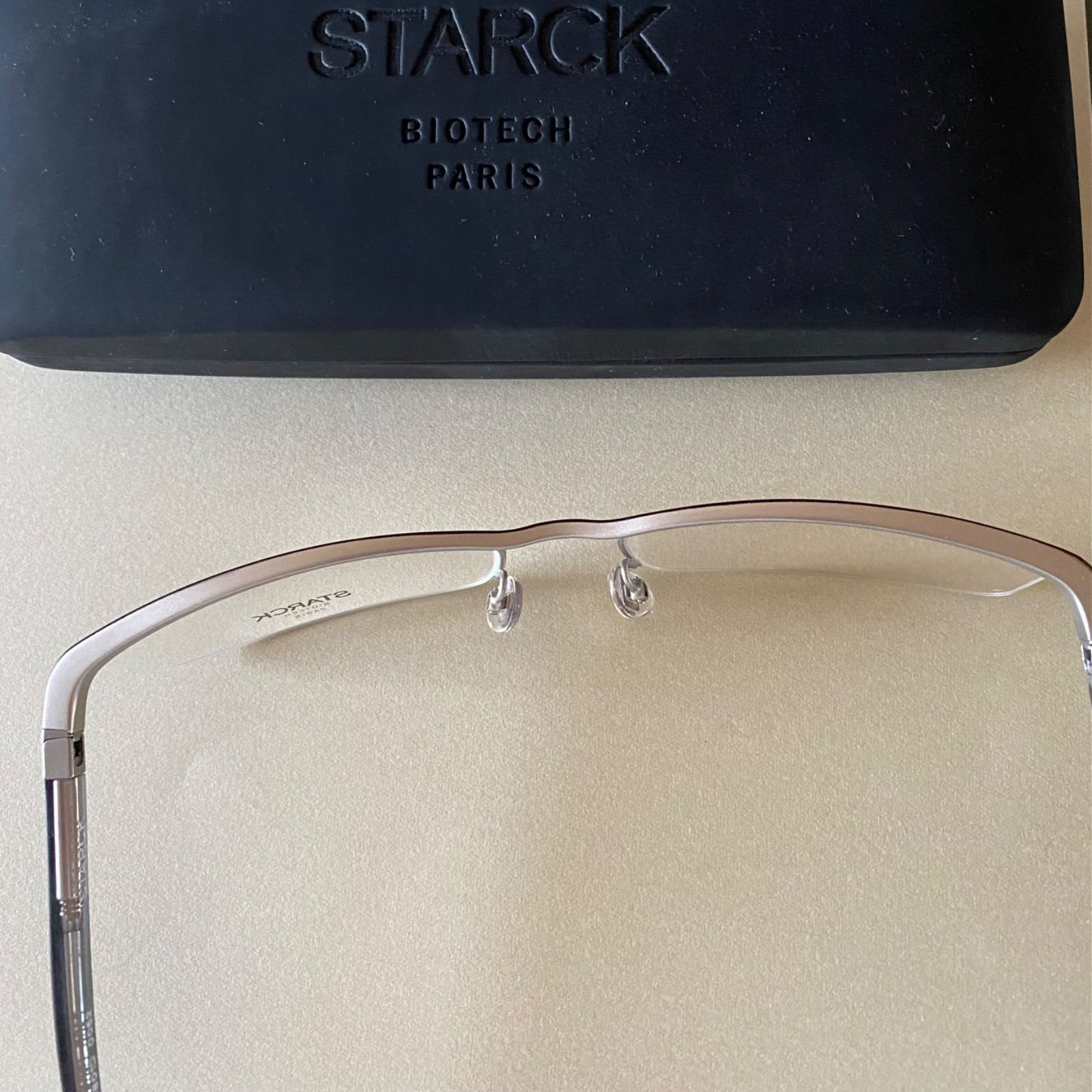 ST5 新品 STARCK EYES スタルクアイズ SH0801 ハーフリム アイブロー アランミクリ - メルカリ