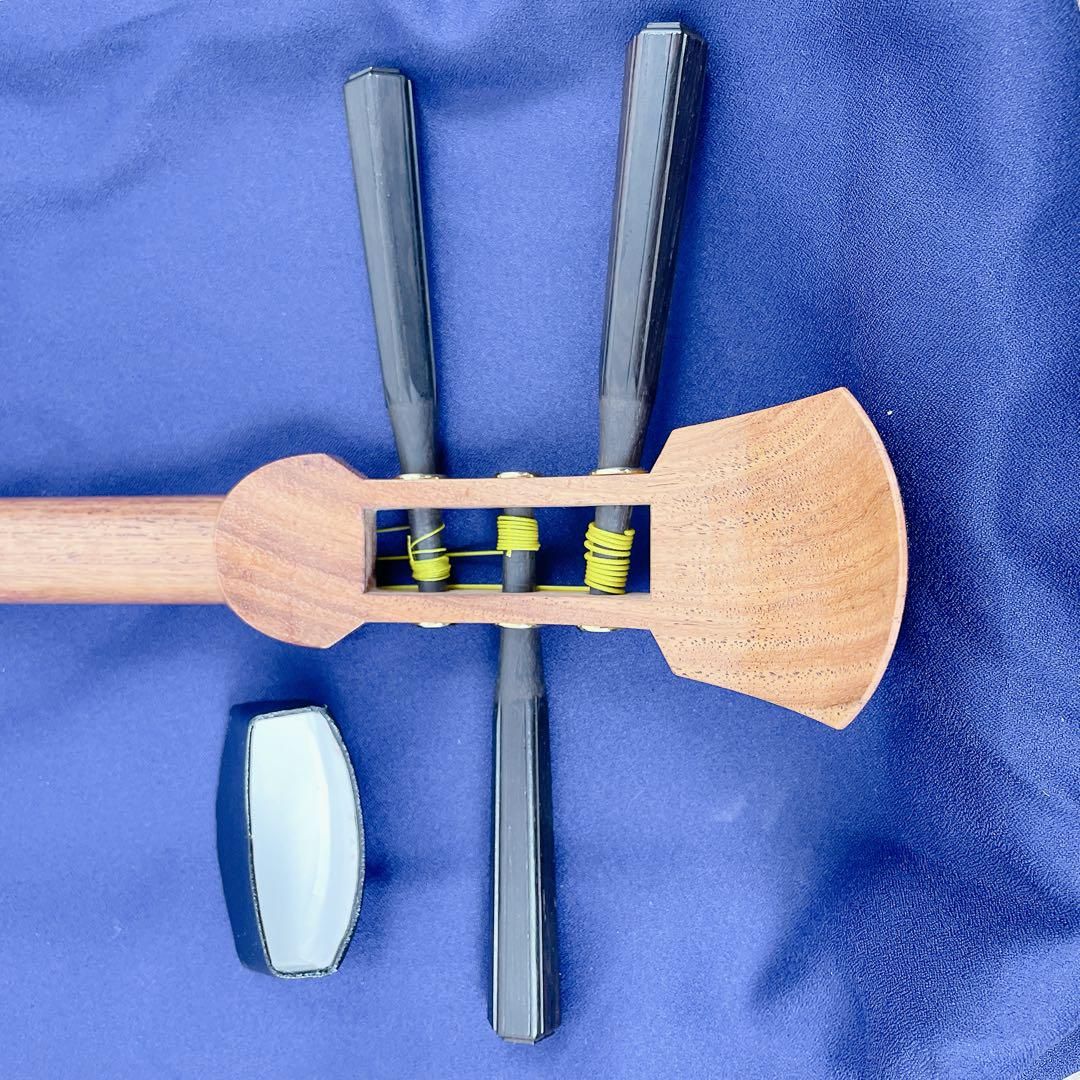 未使用】胡弓 擦弦楽器 伝統楽器 和楽器 平溝 丸打胴 - メルカリ