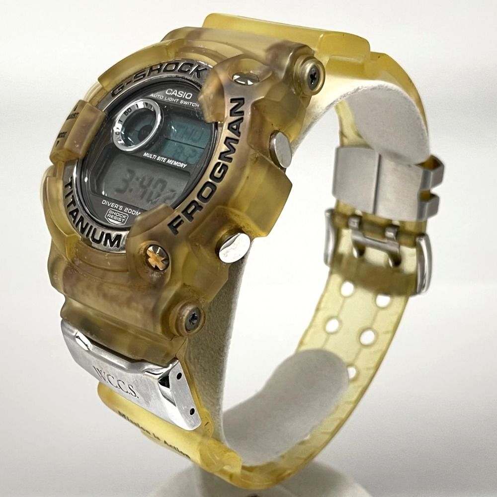 光様　dw-9900 G-SHOCK FROGMAN チタン製 フロッグマン dw-9900 G-SHOCK FROGMAN チタン製 腕時計 フロッグマン
