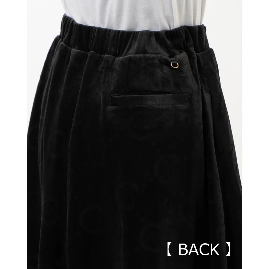 ベロアスカート