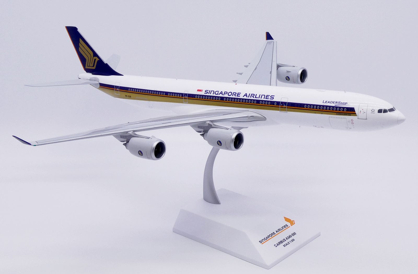 Jcwings シンガポール航空 A340-500 9V-SGB 1/200 XX20673 - メルカリ