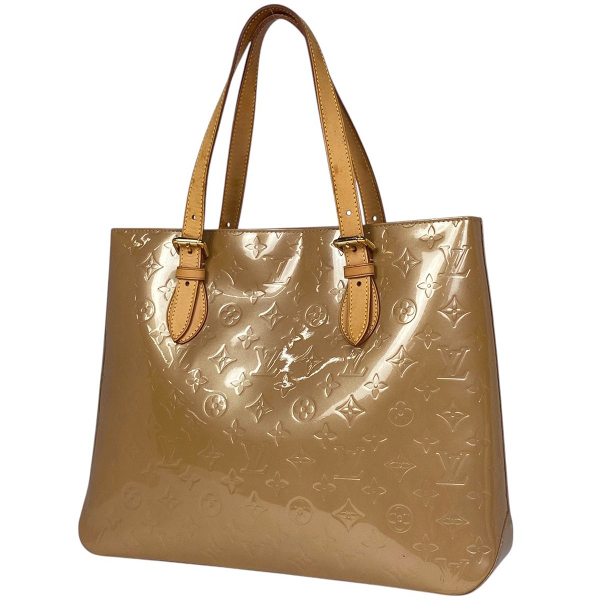 ルイ・ヴィトン Louis Vuitton ブレントウッド ハンドバッグ エナメル 