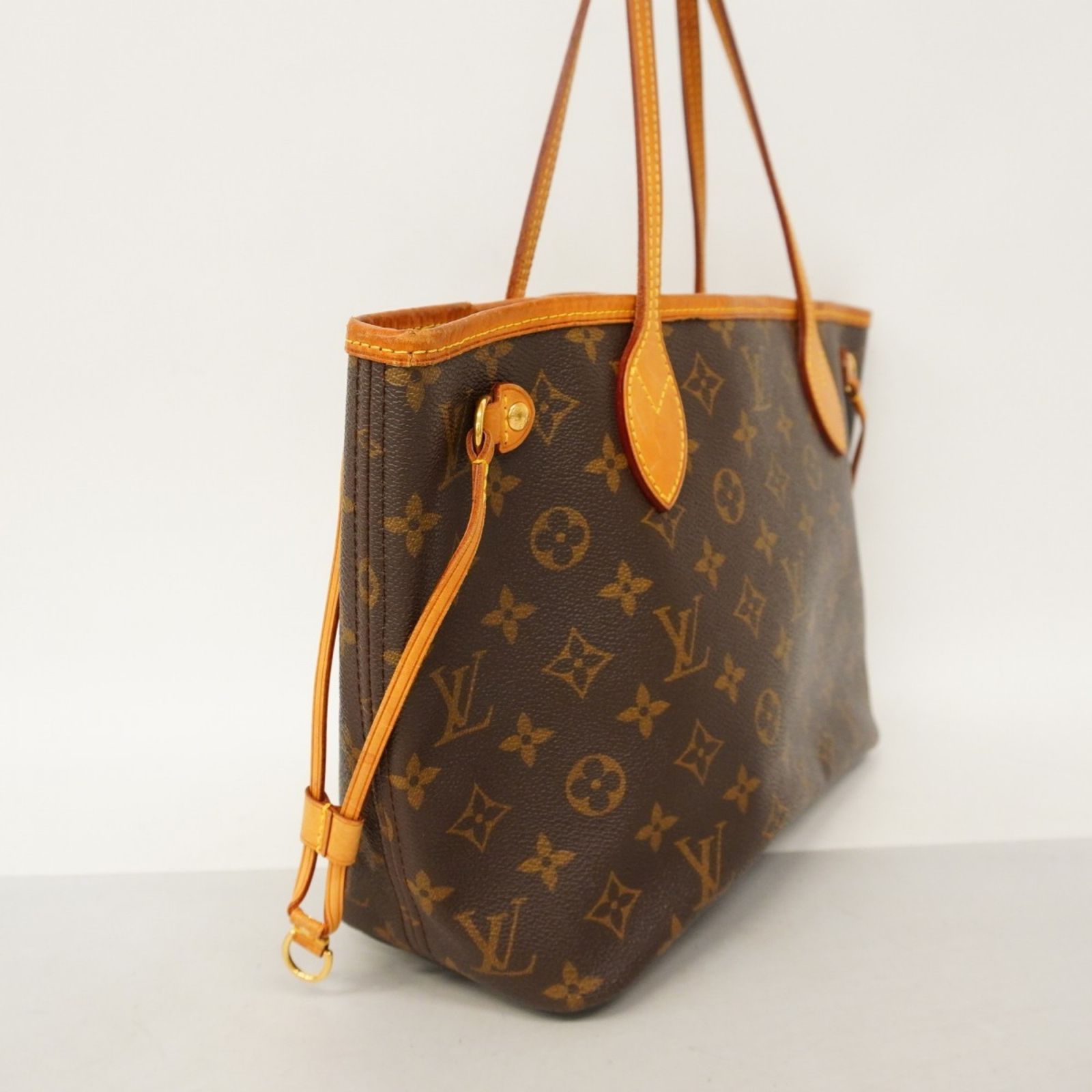 Louis Vuitton ブラウン トートバッグ ルイ・ヴィトン LOUIS VUITTON ネヴァーフルPM M40155 ブラウン