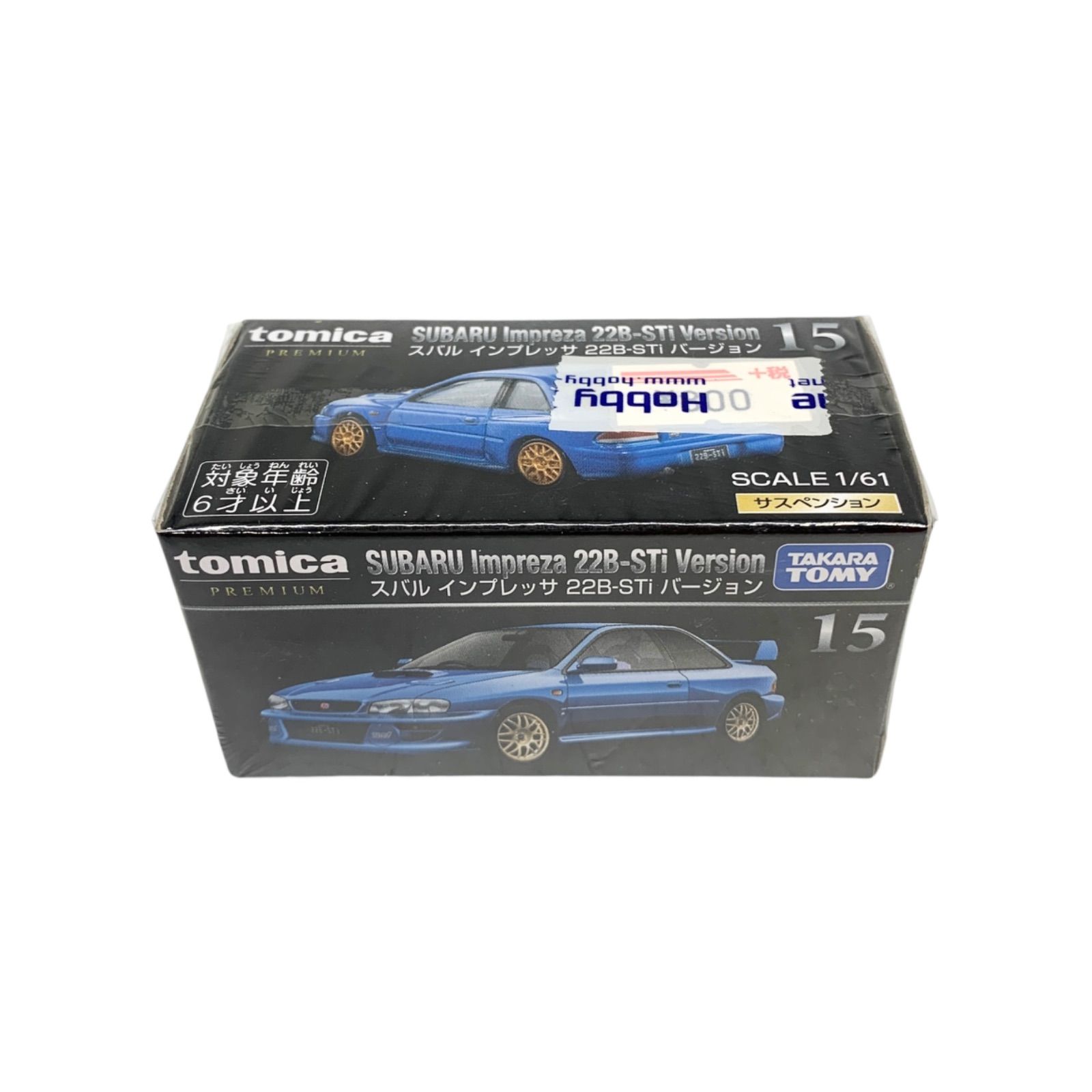 ♪09107 TAKARA TOMY トミカ プレミアム スバル インプレッサ 22B-STi