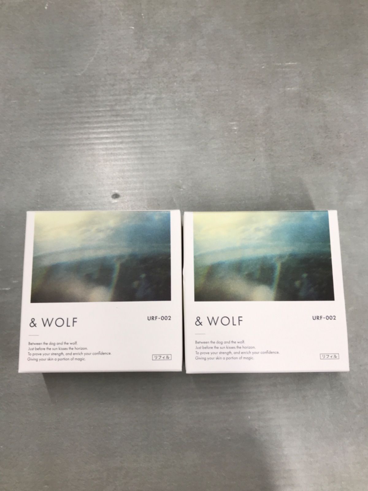 Y4 K u0026WOLF by N organic  UVセラムリキッドファンデーション リフィル URF-002 light beige