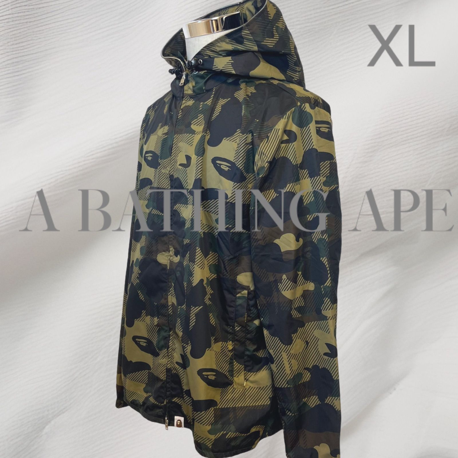 A BATHING APE カモフラージュ XL A BATHING APE XL カモフラージュパーカー - メルカリ