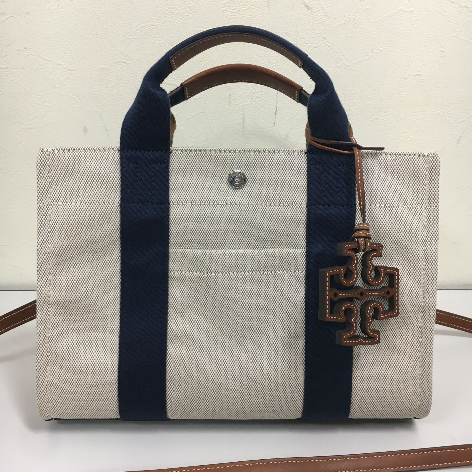 三沢店79】 トリーバーチ トートバッグ Tory Burch 中古品 - メルカリ