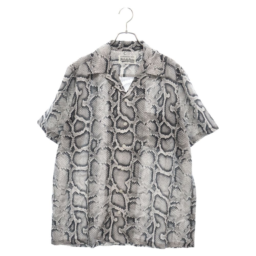 WACKO MARIA (ワコマリア) 22SS HAWAIIAN SHIRT パイソン柄 ハワイアン 