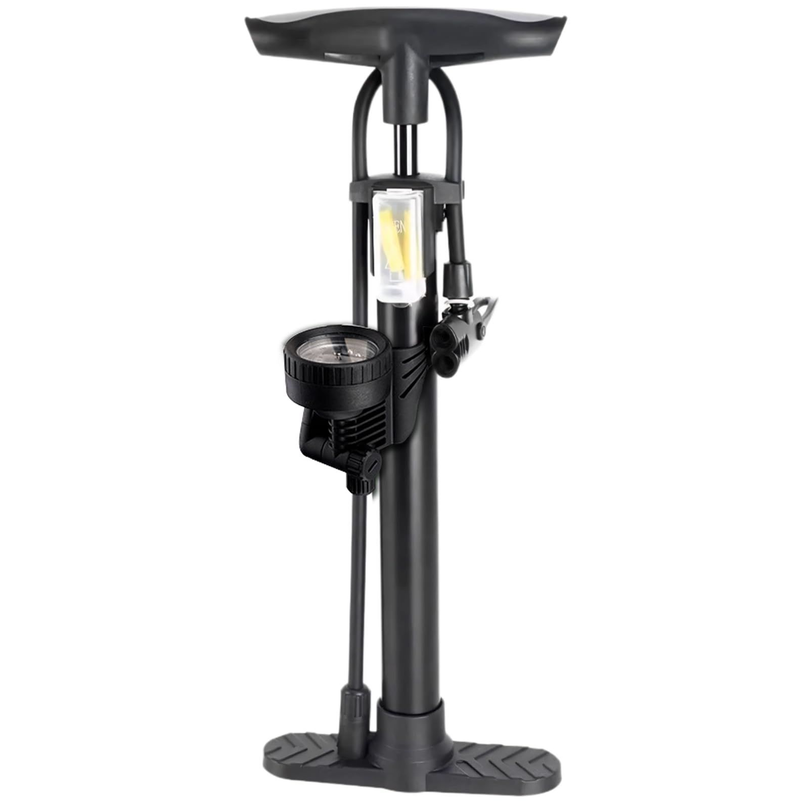 新品 自転車 空気入れ 仏式/英式/米式バルブ対応【160PSI/11Bar】 くうきいれ 自転車 ロードバイク くうき空気入れ 空気入れ コンパクト 小型 軽量 非電動 フレンチバルブ 、電動車、バイク、ボ