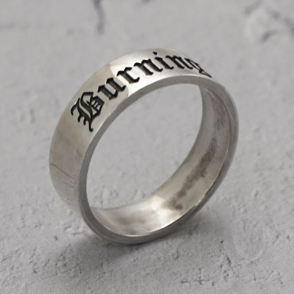 新品 バーニングブル シルバー925製 リング 指輪 111-025 - メルカリ