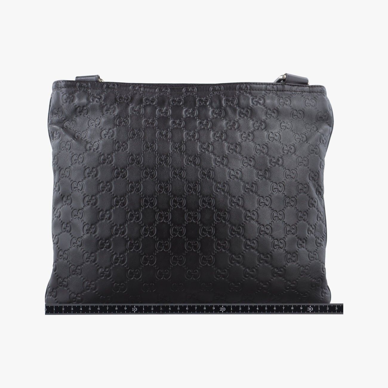GUCCI  メッセンジャーバッグ グッチGucciインプリメ メッセンジャーブラックレザー