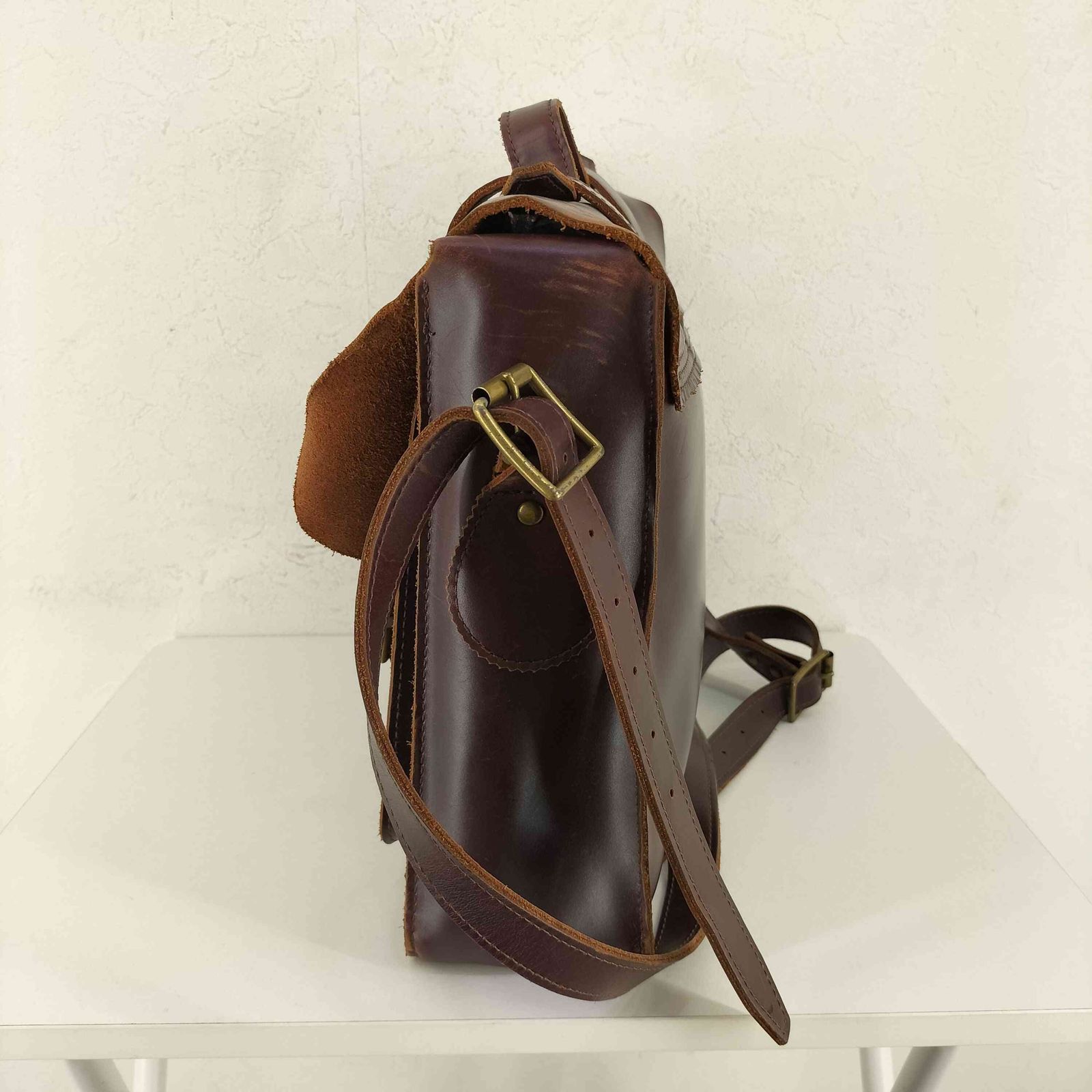 最新 15インチ ドクターマーチン サッチェルバッグ 廃盤品 Dr.Martens