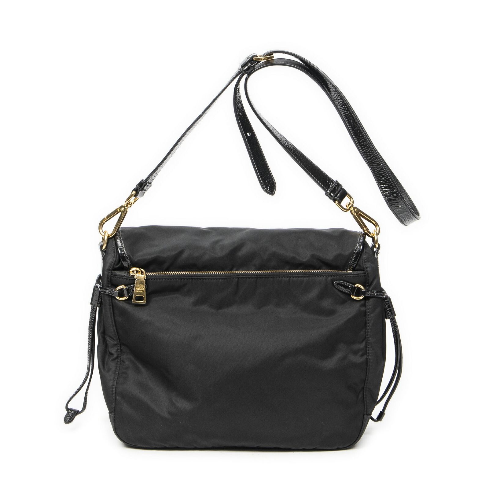 メッセンジャー黒ナイロンキャンバスA