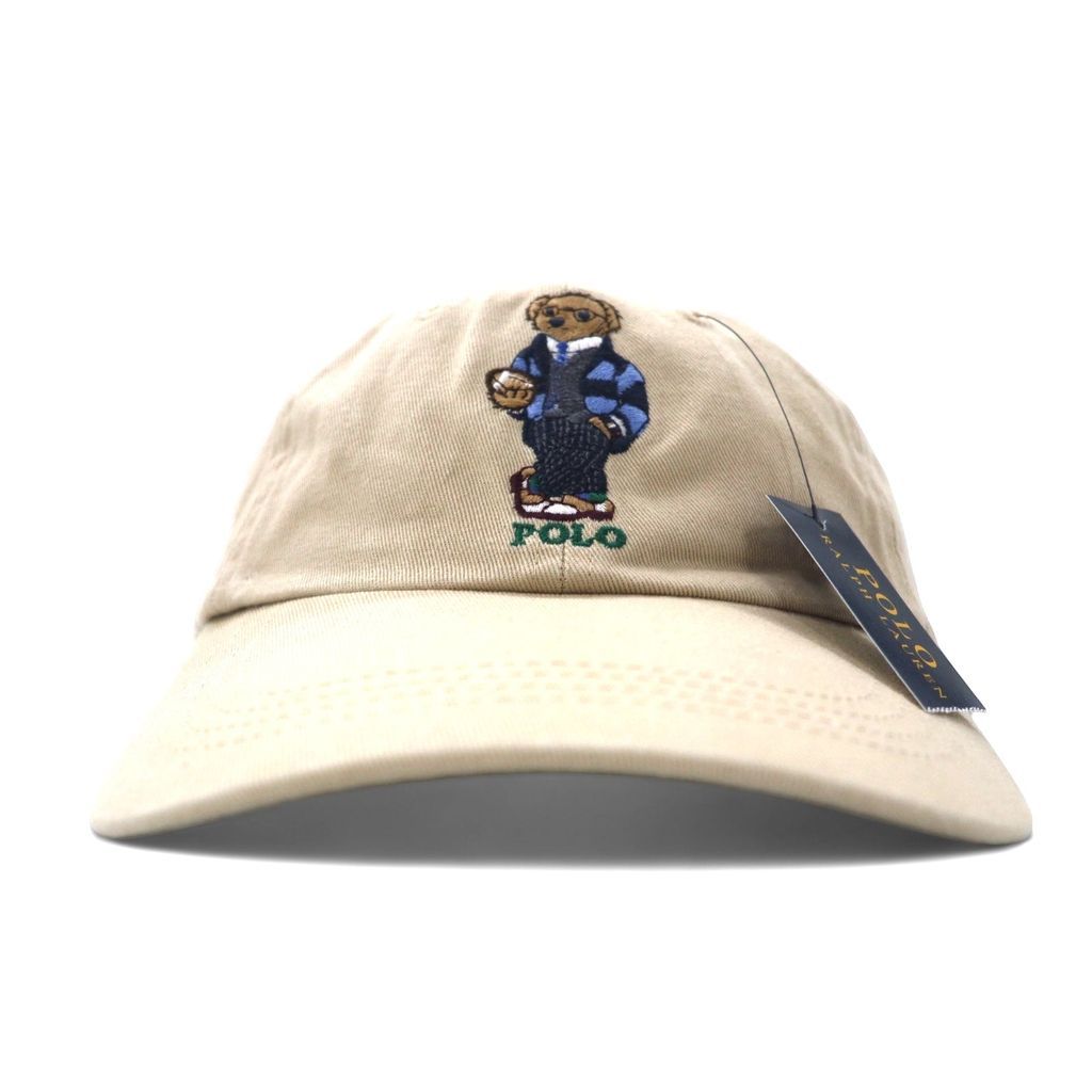 POLO ベア　ベージュキャップ POLO BEAR RALPH LAUREN Cap Beige ラルフ ポロ・ベア キャップ