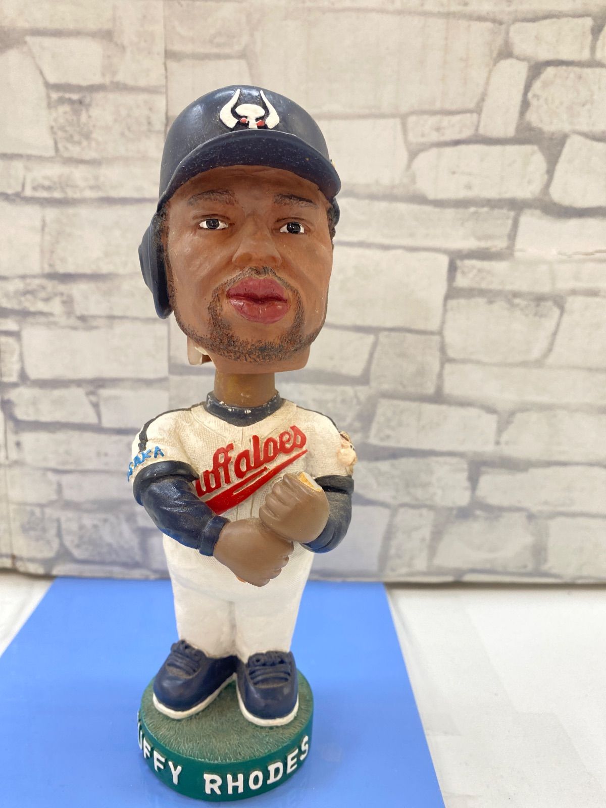 Tuffy Rhodes フィギュア 近鉄Buffaloes 近鉄バファローズTuffy Rhodes フィギュア （箱無し、欠損あり