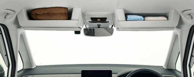 HONDA ホンダ 純正 大型ルーフコンソール AIR用 グレー 08U61-3T0-020 | STEP WGN ステップワゴン RP6 RP7 E:HEV ハイブリッド RP8 大型ルーフコンソール コンソール 収納 小物入れ 整理 整頓 ティッシュBOX