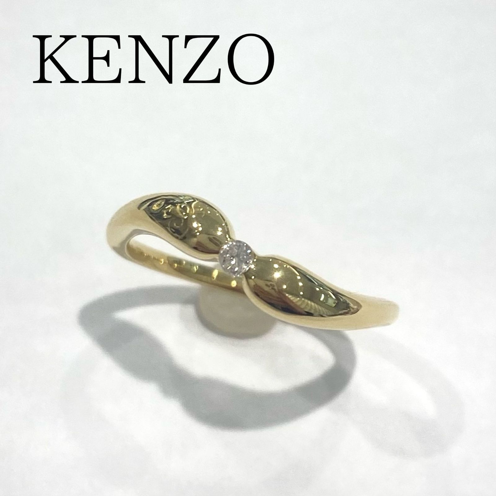 2連風デザインのK18 ダイヤモンドリング　約11号 PEARL MOON&SUN RING(2ZR1607)K18 リング｜スタージュエリー公式
