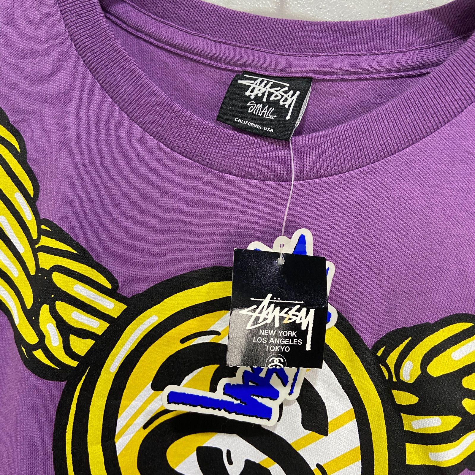 ☆タグ付き未使用品☆STUSSY☆ステューシー☆CHAINED Tシャツ