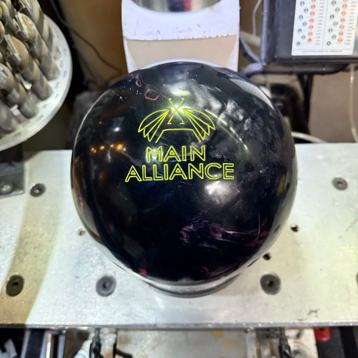 中古 ROTOGRIP(ロトグリップ） ー メイン アライアンス 15 ポンド 公式球