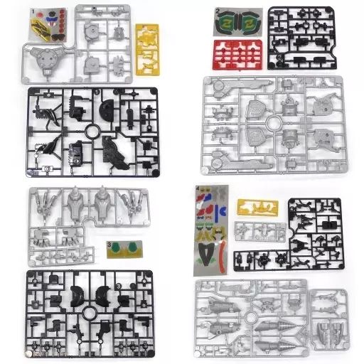 [Used] Food Toy Plastic Model Complete Set of 4 “Minipura All World Combined Series 04 Zenkai Juoh”