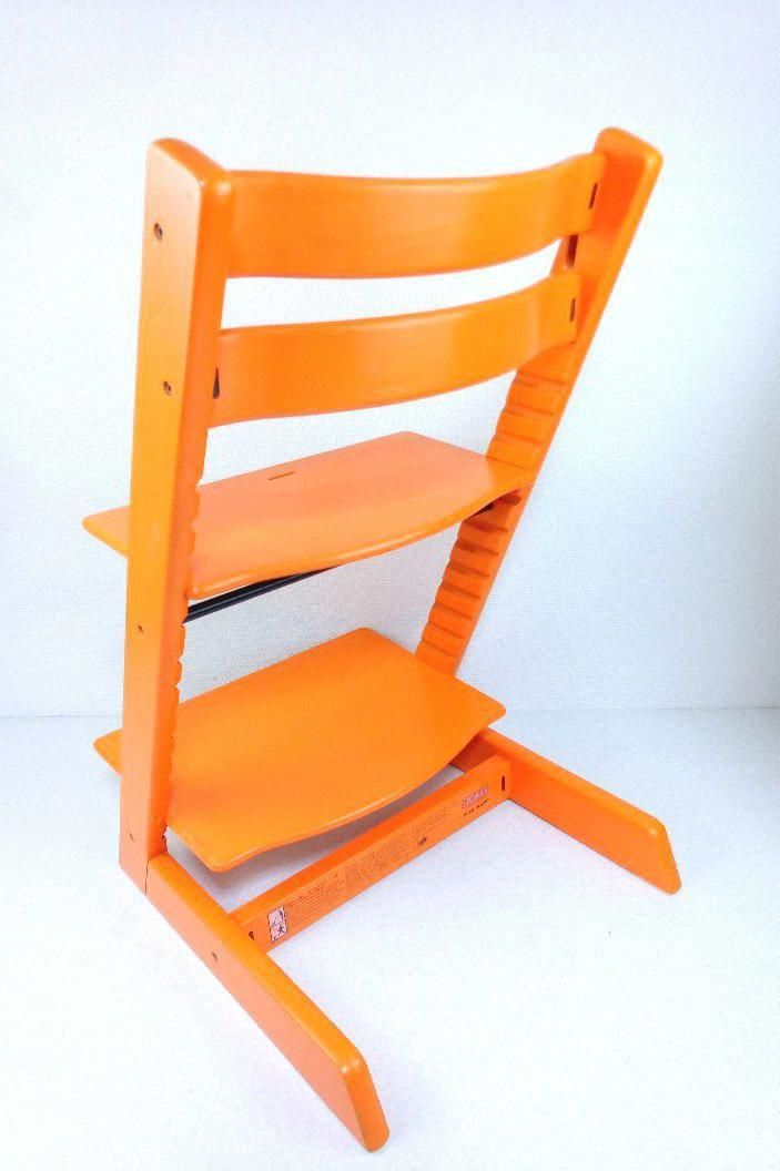 STOKKE ストッケ トリップトラップ ベビーチェア シリアル6 オレンジ色