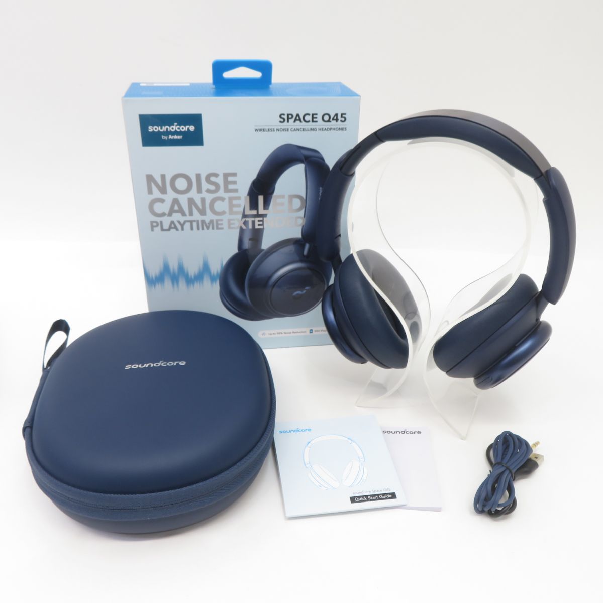 Anker Soundcore SPACE Q45 ヘッドホン ネイビー Soundcore