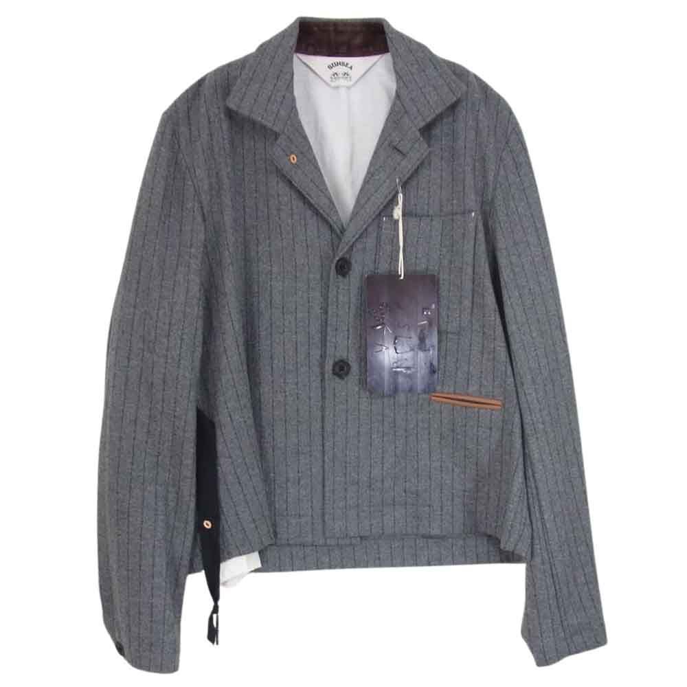 ジャケット・アウター sunsea 19aw PENCIL STRIPE JACKET SUNSEA サンシー 19AW 19A31 PENCIL STRIPE JACKET ウール ペンシル