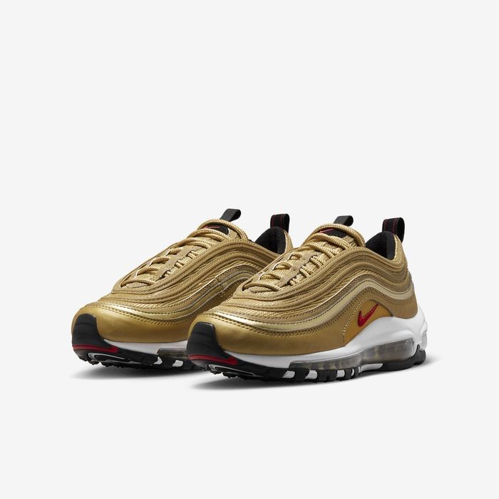 NIKE AIR MAX 97 QS GS 24cm ゴールド ナイキスニーカー Nike GS Air Max 97 OG QS 'Metallic Gold' ナイキGS エア