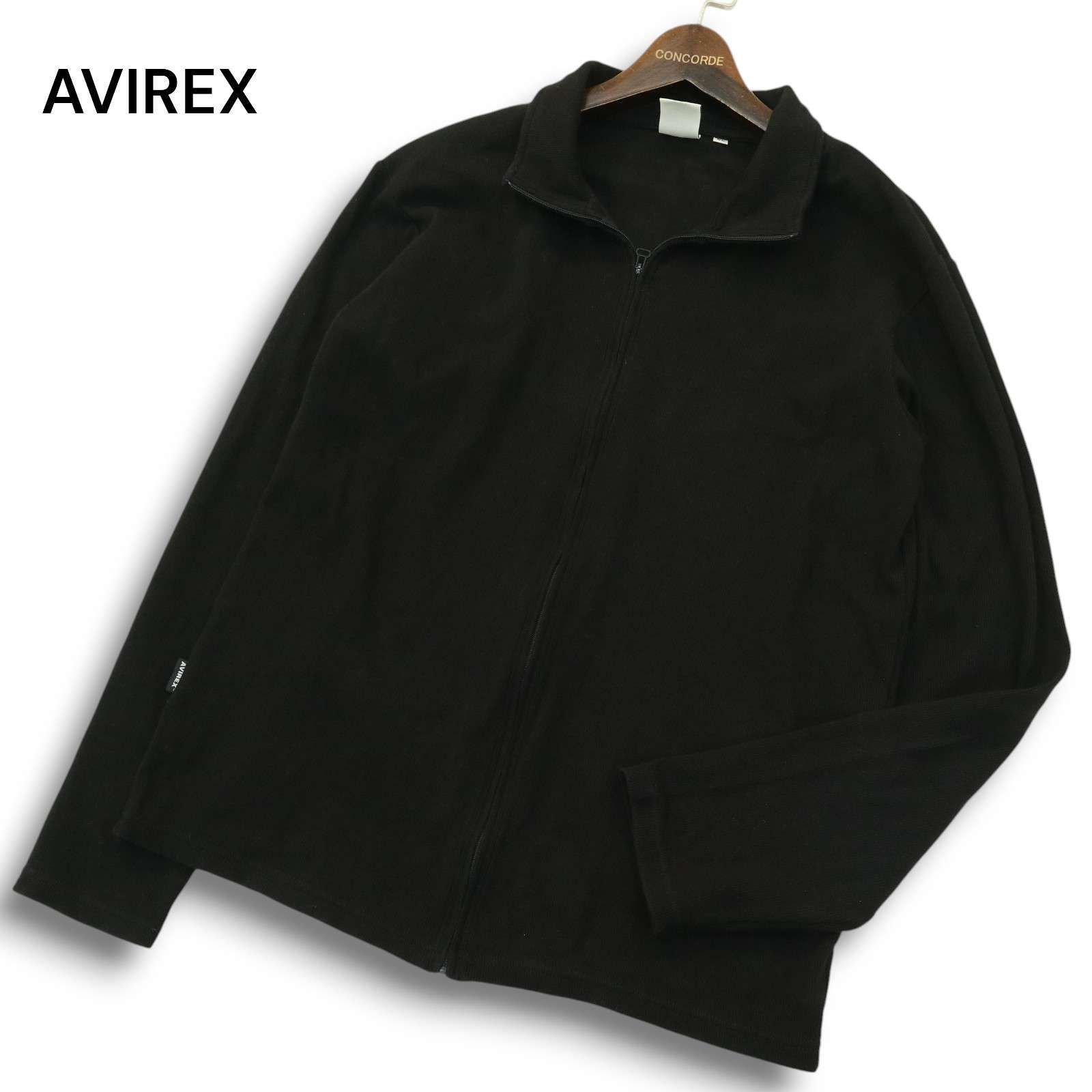 AVIREX アヴィレックス 通年 DAILY☆ スタンド ジップ リブ ブルゾン 