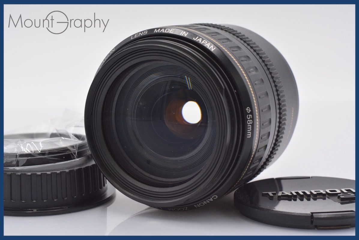 キヤノン Canon EF 28-105mm F3.5-4.5 USM 前後キャップ-レンズフィルター付 完動 同梱可 am145