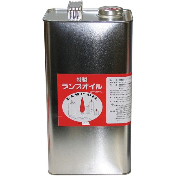 【本物保証，大得価】 トクセイランプオイル4Lカン レギュラー アウトドアグッズ (nl81040000)、選択 その他