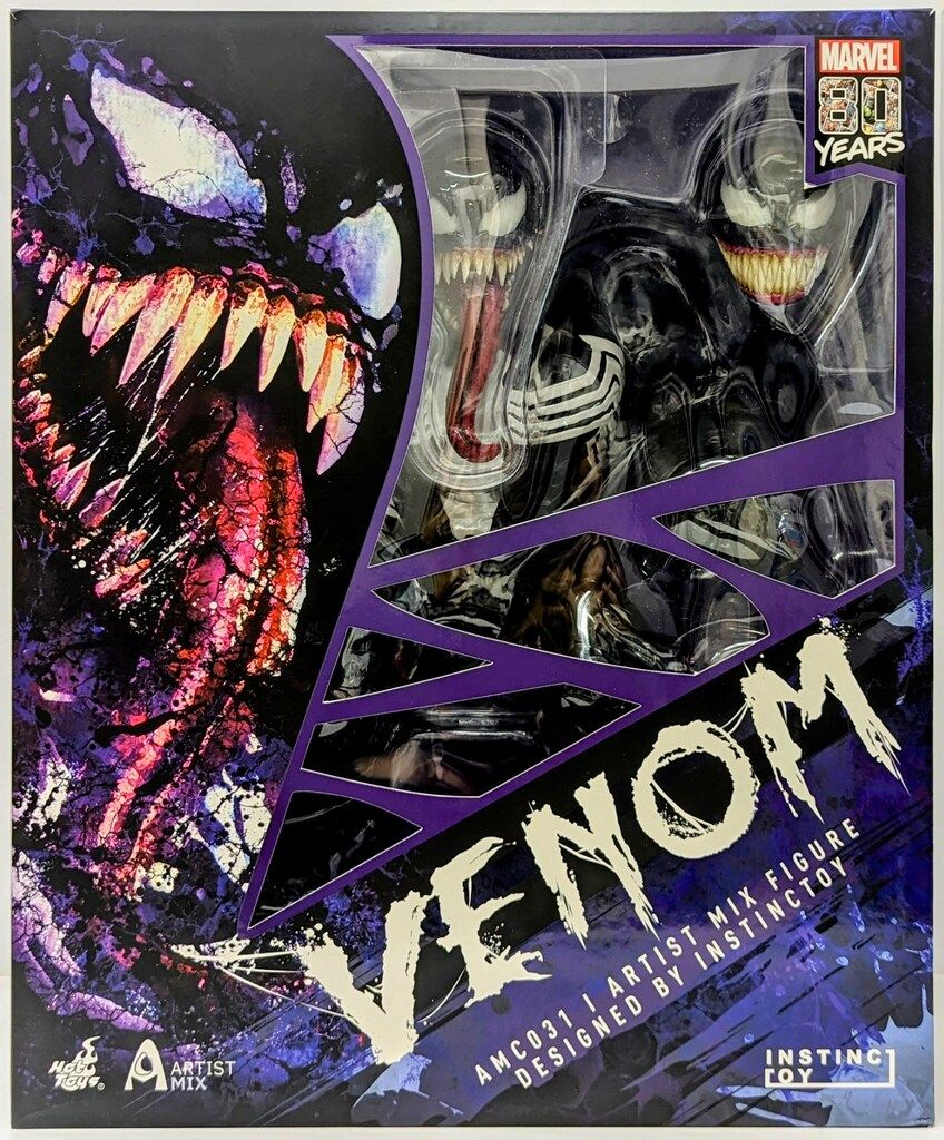 HOTTOYS ARTIST MIX FIGURE DESIGNED BY INSTINC TOY VENOM AMC031
