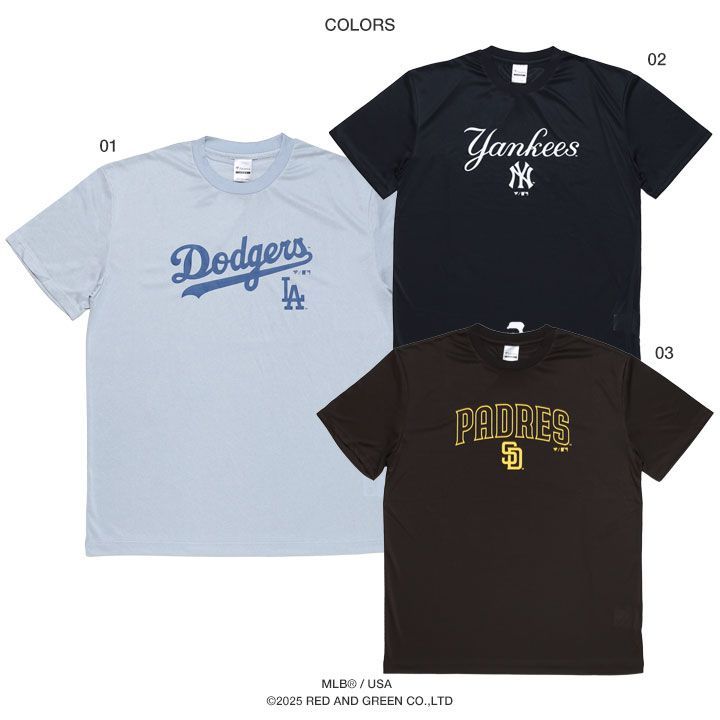 MLB ロサンゼルス ドジャース ヤンキース パドレス 公式 Tシャツ