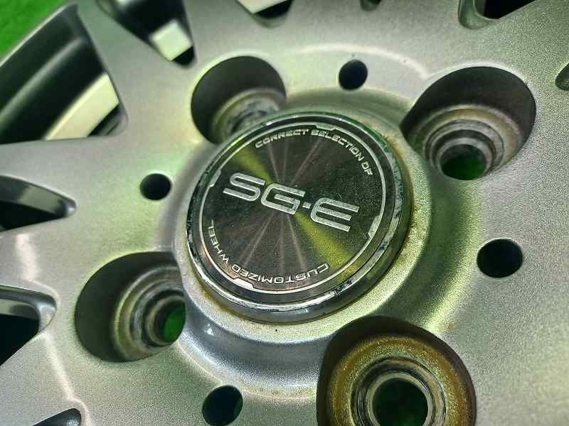 社外 SG-E 14ｲﾝﾁ 4.5J 4穴 4本 100 44