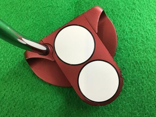 中古】 オデッセイ O WORKS RED 2・BALL 34インチ パター PT