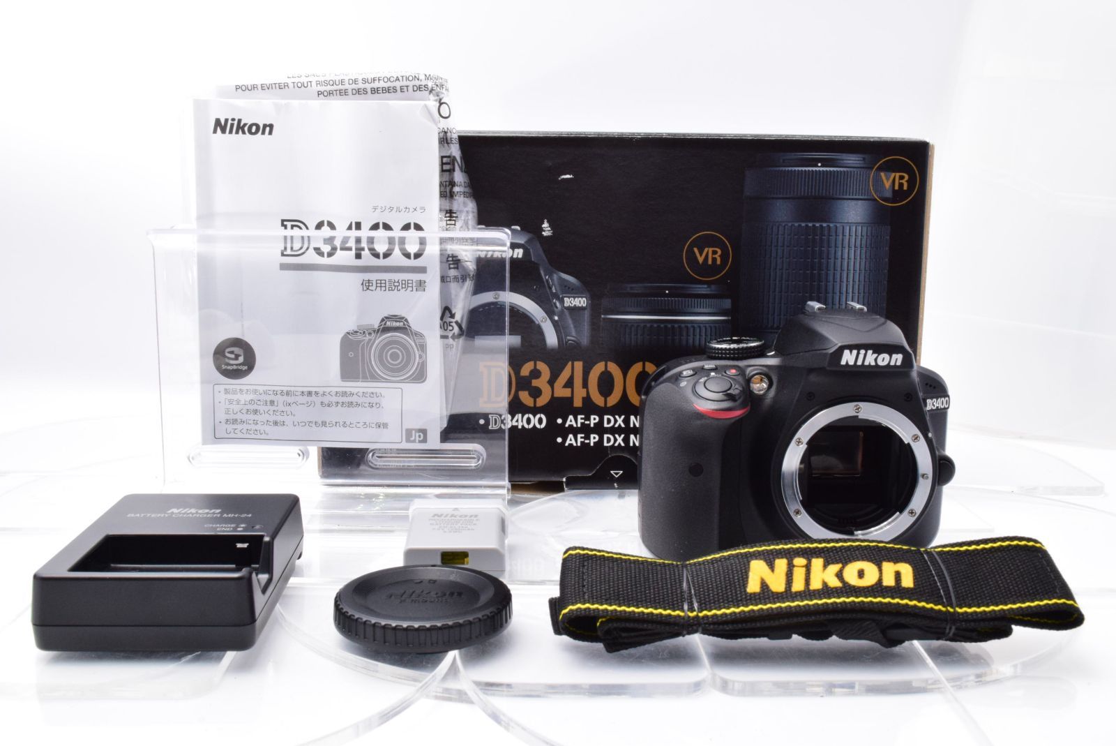 シャッター回数1286回 ダブルズームキットの箱つき□ほぼ新品□ Nikon