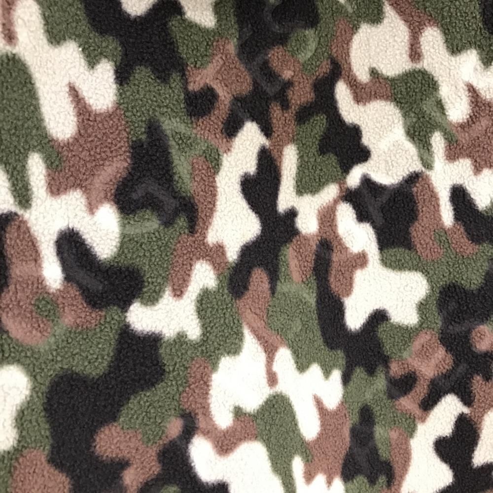 安価な 超 パーリーゲイツ フード付フリースジャケット ダークグリーン×ブラウン×黒 迷彩 メンズ 5 L ゴルフウェア PEARLY GATES