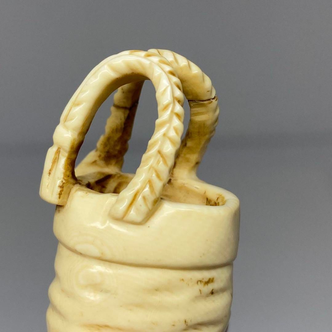 極上かご根付 14g ストア 東Y6-1017ア㉙ 極上かご根付 14g 東Y6-1017ア㉙