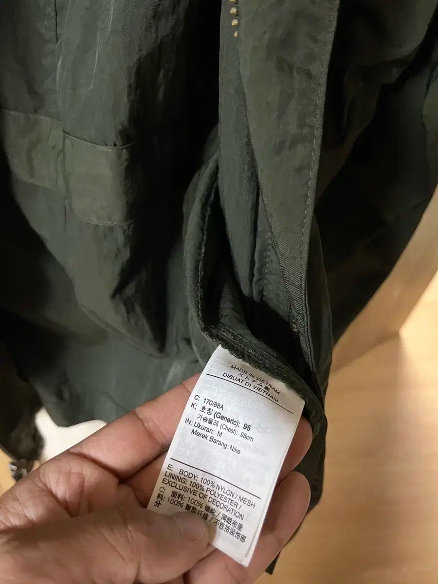 Nike ナイキ M65 マウンテンパーカー ジャケット カーキ パッチ KANDAIZUMI_COM