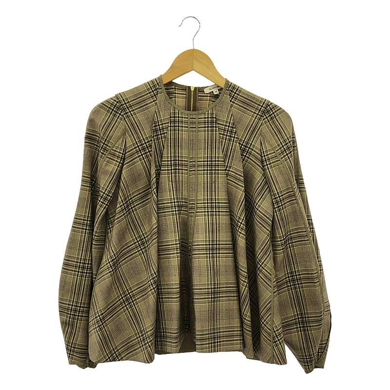 BLAMINK / ブラミンク | F WO CHK NC LSL チェックブラウス 公式 | 36