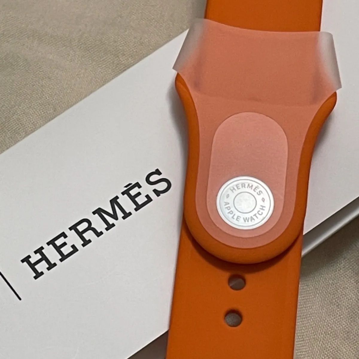 新品】Apple Watch HERMES スポーツバンド M/L #584 売れ筋新商品