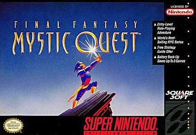 SNESソフト 北米版 FINAL FANTASY MYSTIC QUEST 版本体動作不可