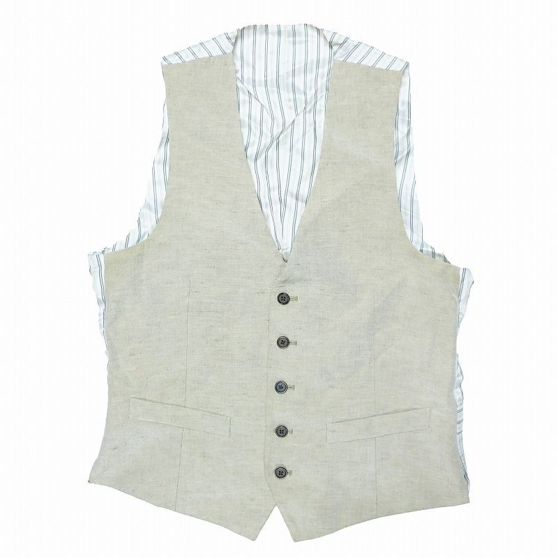 LARDINI ラルディーニ シルク リネン ジレ LARDINI ラルディーニ シルク リネン ジレ