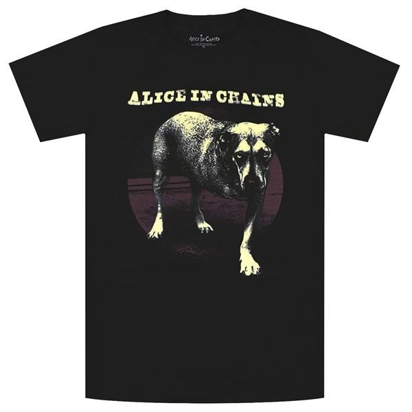 Rock Off T-Shirt Officiel Alice In Chains Three Legged Dog - Noir