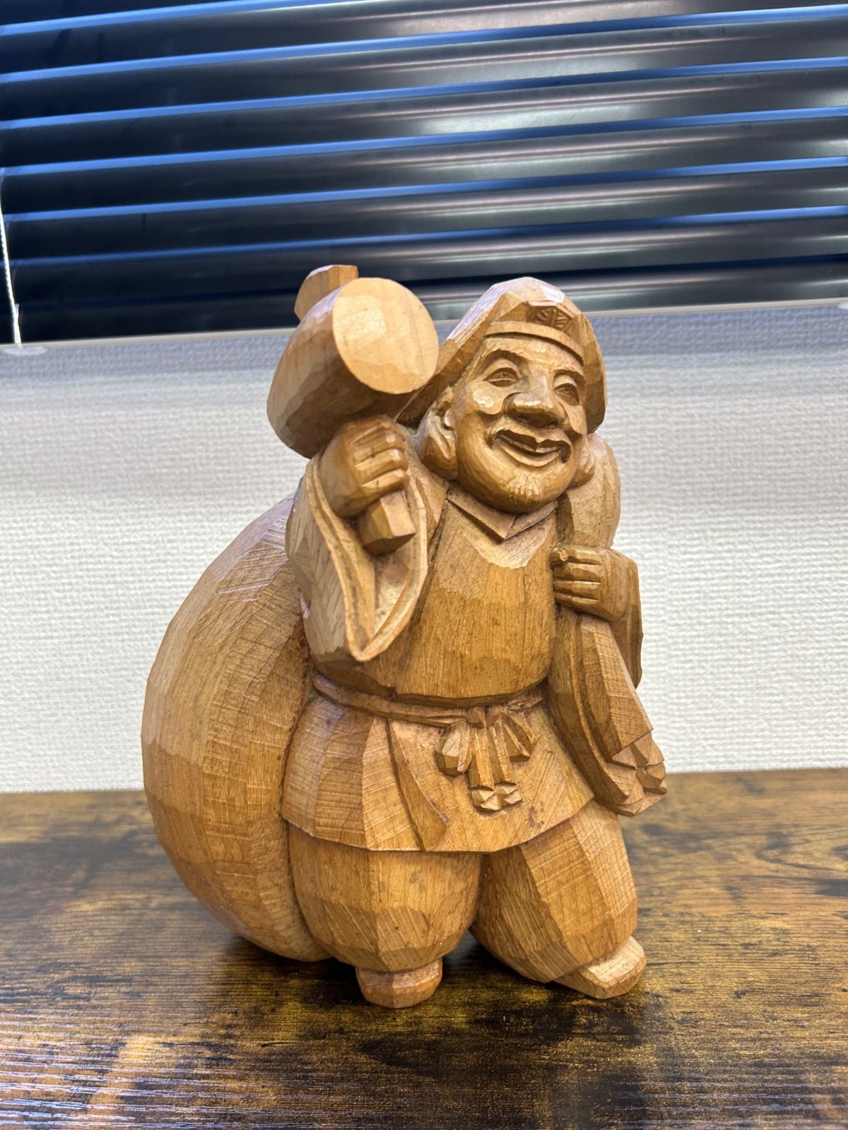 大黒様 大黒天 縁起物 木彫り